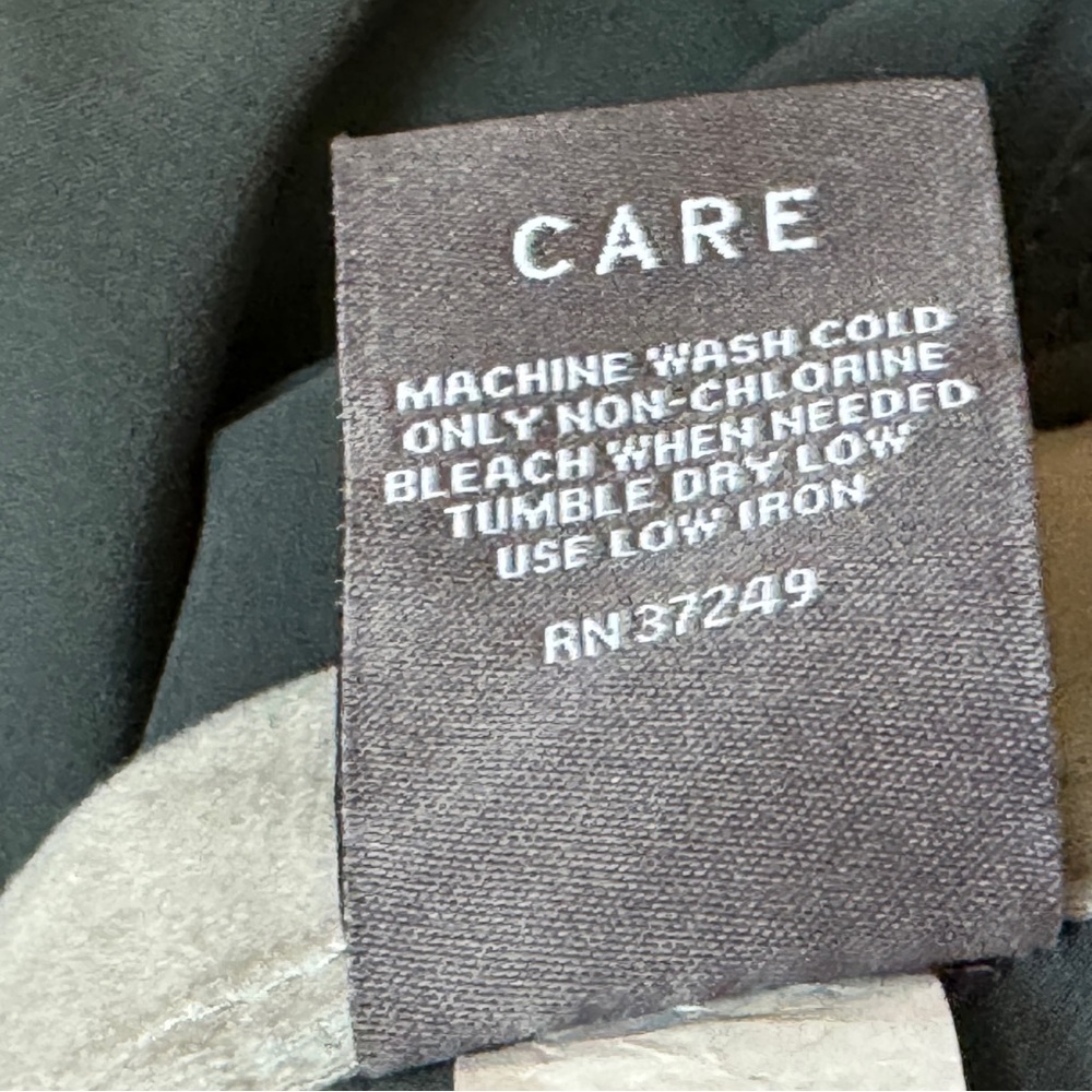 REI Sahara Roll Up Pants Asphalt Gray Adjustable Waist Capri Shorts Petite 16 - Picture 11 of 11